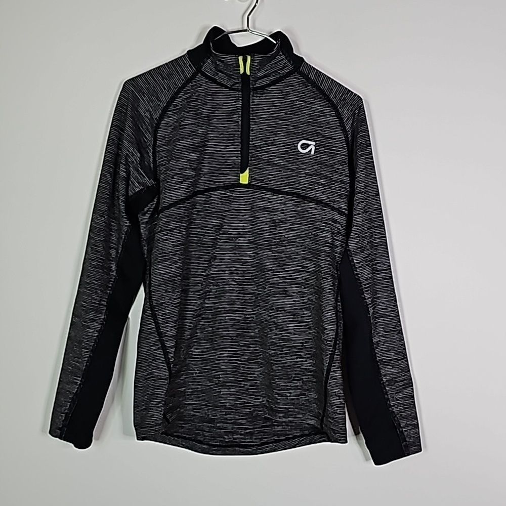 GAP fit large black and gray athletic jacket